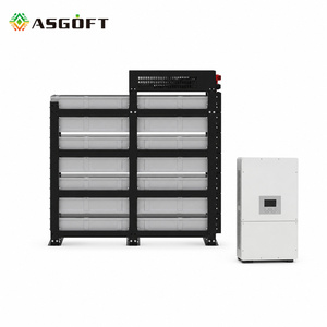 Système de stockage d'énergie commercial Powergo 30kW 50kWh LiFePO4 Batterie BYD Blade Hybride ESS Stockage Solaire de Secours - Product Image 1