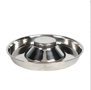 Customizable Interactive Pet Feeder <strong>Personalized</strong> Stainless Steel <strong>Dog</strong> Cat <strong>Bowl</strong> Solid Pattern Healthy Diet Eco-Friendly Feature - Product Image 4