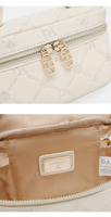 Sacs à main de luxe en forme de losange gaufré pour femmes, mini trousse de maquillage, sac à bandoulière réglable avec poignée supérieure et chaîne pour femmes