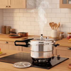 <span class=keywords><strong>Olla</strong></span> a Presión de Aluminio de Diferentes Tamaños, Compatible con Cocina de Inducción, Popular en Sudamérica, Más Vendida - Product Image 4