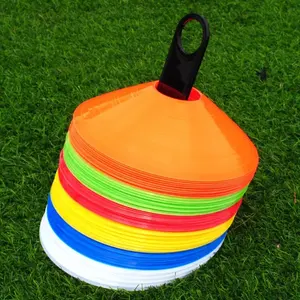 Custom Logo Colorful Football Sports Speed Agility Training Set Kit Soccer Disc Cones