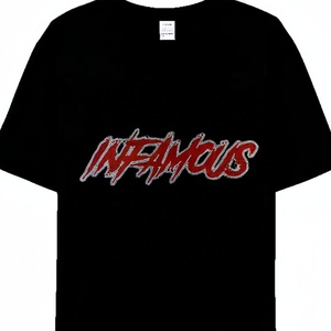 Nuova Collezione: T-shirt Oversize da Uomo Personalizzata con Perline di Cristallo e Design Pronto, Stile Moda con Lettere in Strass - Product Image 1