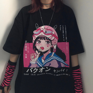 Summer <strong>Goth</strong> Female Tee Aesthetic Loose <strong>Women</strong> T-shirt Punk Dark Grunge Streetwear Ladies Gothic Top Tshirts Harajuku <strong>Clothes</strong> - Product Image 2