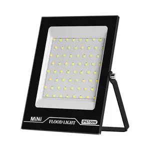 Açık Mini LED projektör IP67 su geçirmez 220V 100W 150W 200w bahçe projektör aydınlatma spot duvar 50watt projektör led