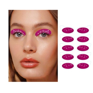 High Gloss Eyeshadow Temporary <b>Tattoo</b> Sticker Waterproof Color Printed <b>Paper</b> Decal for Stage Party Professional Use - Product Image 1