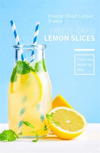 Tranches de <span class=keywords><strong>citron</strong></span> séché FD de qualité supérieure pour smoothies, garnitures de yaourts, mélanges de fruits, thés, boissons froides <span class=keywords><strong>et</strong></span> décorations en vrac - Product Image 5