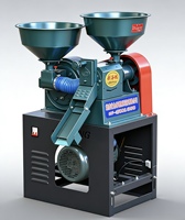 Chaîne complète de traitement du riz automatique pour usine : Nettoyeur préalable + Décortiqueuse + Polisseuse pour petites usines