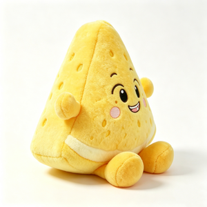 Peluche citron mignonne personnalisée, peluche agrumes, peluche tranche de citron jaune, jouet en peluche tranche de citron, animal en peluche fruit - Product Image 2