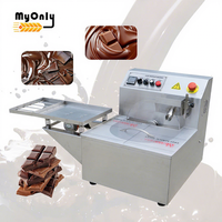 MY ONLY Best Machine à fondre le chocolat chaud de table automatique à 3 réservoirs 60kg Petite machine à fondre le chocolat
