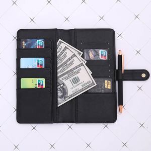 Saffiano-carpeta fina sin anillo A6, organizador de ahorro de espacio de 6 colores, para semanas/semanas - Product Image 1