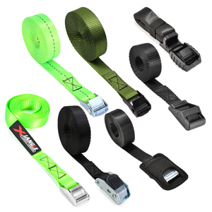 Tùy Chỉnh Cao 25Mm 1 "Hàng Hóa Tie-Xuống Webbing Dây Đeo Mini Tải An Toàn Vô Tận Cam Khóa Khóa Tie Xuống Dây Đeo - Product Image 1