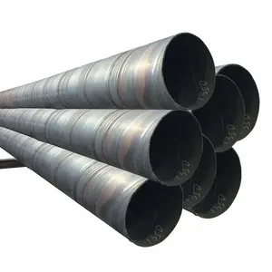 APISSAW石油およびガス水x42x52スパイラル中空セクション溶接鋼パイプラインSSAW炭素鋼パイプ