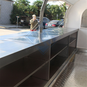 Fabrication en usine 300CM rue ronde bon prix crème glacée personnalisée avec cuisine complète remorque de camion de nourriture mobile à vendre - Product Image 5