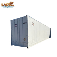 Minus 18 Graden Reefer Hoofdpoorten Gebruikt Gekoelde 40ft Hoge Kubus Reefer Container 40 Voet Drager Gebruikt Voor Verkoop