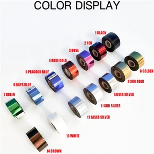 Lámina para Estampado en Caliente, Rollo de Lámina Metálica de Color Dorado para Papel - Product Image 2