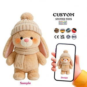 Venta Directa de Fábrica: Juguetes de Peluche de Conejo de Alta Calidad, Hechos con Técnicas de Bordado, Telas Suaves, Personalizables - Product Image 2