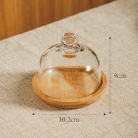 Diffuseur Minimaliste Wabi-Sabi en Pierre de Lave avec Dôme en Verre – Parfum d'Ambiance et Décoration Bien-être pour Bureau