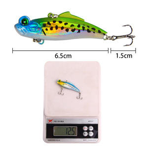 XY-190 Vibra <b>Lure</b> 6.5Cm 12.5G Sinking Metal Hard Bait Bass <b>Fishing</b> Tackle Bottom Baits Artificial <b>Lure</b> Set - Product Image 2
