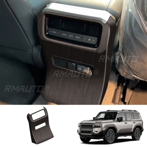แผ่นกันเตะช่องแอร์สำหรับ Toyota Prado LC250 ปี 2024+ ชุดแต่งช่องแอร์ด้านหลัง แผ่นป้องกันรอยขีดข่วน อุปกรณ์ตกแต่งรถยนต์ - Product Image 1