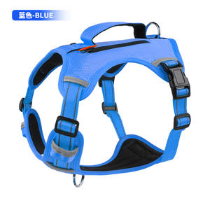 Harnais pour chien de compagnie pour petits et moyens grands chiens chats extérieur respirant réfléchissant chiot sangle de poitrine Chihuahua carlin Labrodor fournitures - Product Image 3