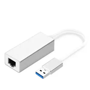 Laptop için kaliteli Usb Ethernet portu Internet adaptörü Gigabit Ethernet adaptörü