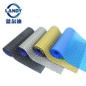 Landy ที่คลุมสระน้ำพลังงานแสงอาทิตย์16X32 LDPE ทนต่อรังสียูวีทนทานต่อความหนาวเย็นติดตั้งง่ายฝาครอบสระน้ำทรงสี่เหลี่ยมสำหรับฤดูหนาว - Product Image 2