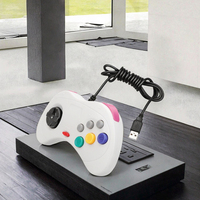 Manette de jeu filaire USB à 6 boutons, JoyPad, Joystick, contrôleur de jeu pour Sega pour système Saturn, style pour PC pour Mac, contrôleur de jeu