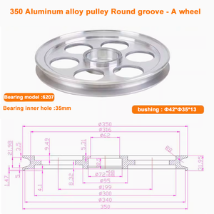 Puleggia di Stoccaggio Fili D350 per Cavi dell'Accumulatore - Product Image 2