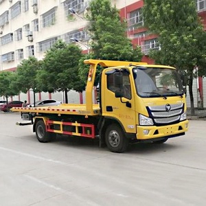 Choix fiable : Camion de dépannage Foton 4X2 à plateau pour le récupération de véhicules endommagés, le remorquage sur autoroute et le sauvetage routier - Product Image 3