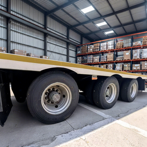 Semirremolque de Caja de Acero de 3 Ejes para Transporte de Carga a Granel y Contenedores con Logística <span class=keywords><strong>Express</strong></span> - Product Image 6