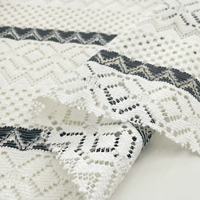 ANONO Nouveau Produit Surplus Lots Polyester Jacquard Tissu Tricoté pour Robe Tissus Textiles