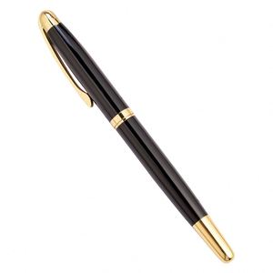 Custom Light Luxury Black Metal Ballpoint <b>Pen</b> with 1.0mm Tip Custom Logo for Business & Office Use - Product Image 2