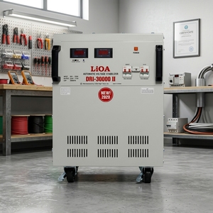 Estabilizador de Voltaje Automático Monofásico LiOA 30KVA DRI 30000 II con Cable de Cobre, Regulador de Potencia de Entrada 90V-250V para Exportación - Product Image 1