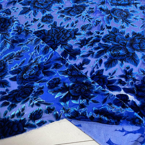 Garniture de finition en velours véritable, tissu velours véritable Lurex, tissu velours véritable coloré, tissu velours véritable coloré - Product Image 6