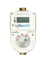 Lorawan lecture à distance IP68 compteur d'eau intelligent sans fil prépayé corps en laiton OEM STS clavier mètre