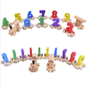Suministro de juguetes de <span class=keywords><strong>madera</strong></span> juguetes de 0-9 digital <span class=keywords><strong>tren</strong></span> divertido digital niños <span class=keywords><strong>tren</strong></span> temprano de la educación y la inteligencia - Product Image 1