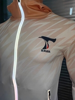 Veste de Sport de Marathon par Sublimation Personnalisée pour Homme, Veste de Course Zippée, Blousons et Manteaux pour Homme