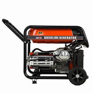 China Supplier 110V Electric Start 50Hz 110V/220V 2.2KW 2.5KW 3.5kw Electricity Generation Gasoline Generator