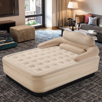Matelas pneumatique pliable en PVC à gonflage automatique pour le camping, la maison, l'école, l'hôpital, la chambre et les invités