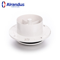 NOUVEAU Cache-ventilateur en plastique moderne et durable en forme d'œil de bœuf pour diffuseur d'air domestique et porte de salle de bain