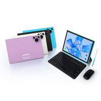 Nouveauté 2025, Npad 19, Tablette Tactile Intelligente 10.1 Pouces, Android avec Carte SIM, Souris et Clavier de Qualité, Double Cœur, Capacité Mémoire 12 Go, MTK