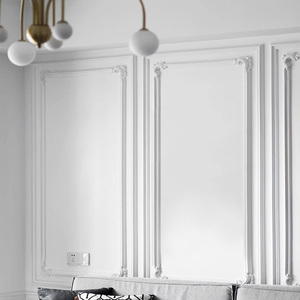 <span class=keywords><strong>Rail</strong></span> de chaise en polyuréthane de style français Auuan moulure de corniche PU moulure de couronne revêtement mural pour décoration de plafond intérieur - Product Image 4