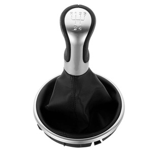 QSF pour <span class=keywords><strong>Skoda</strong></span> <span class=keywords><strong>Fabia</strong></span> 2 – Kit de modification du levier de vitesses <span class=keywords><strong>manuel</strong></span> avec cache-poussière et pommeau de levier de vitesse - Product Image 1