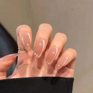 <span class=keywords><strong>Uñas</strong></span> Postizas Acrílicas Cuadradas Hechas a Mano, Efecto Ojo <span class=keywords><strong>de</strong></span> Gato, 24 Piezas, Reutilizables, <span class=keywords><strong>Uñas</strong></span> 3D Cortas, Venta al Por Mayor - Product Image 2