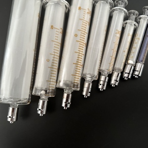 Sortie d'usine professionnelle <span class=keywords><strong>Booster</strong></span> résistant à la corrosion seringue à aiguille en verre Luer Lock <span class=keywords><strong>cylindre</strong></span> de baril de distribution - Product Image 4