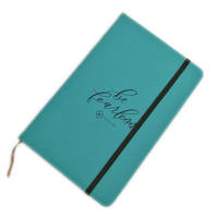Carnet personnalisé doux au toucher Carnet A5 à couverture rigide en PU de marque avec impression holographique et logo personnalisé