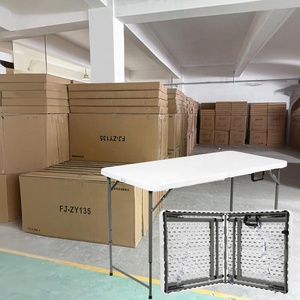 Bền xách tay HDPE có thể gập lại gấp bảng dễ dàng làm sạch bề mặt cho trong nhà ngoài trời đa năng sử dụng - Product Image 5