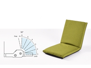 Portable Outdoor Indoor <strong>Floor</strong> Sofa <strong>Chair</strong> Colorful Fabric Foldable <strong>Chair</strong> - Product Image 2