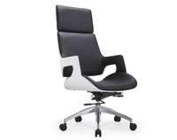 Chaise de direction ergonomique de luxe moderne en cuir de haute qualité, réglable
