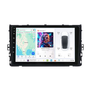 Pour Android Auto et Carplay 2018 avec navigation, caméra de recul 360°, radio FM stéréo, fonction miroir, lecteur DVD Bluetooth - Product Image 1